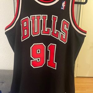 Rodman Bulls Jersey